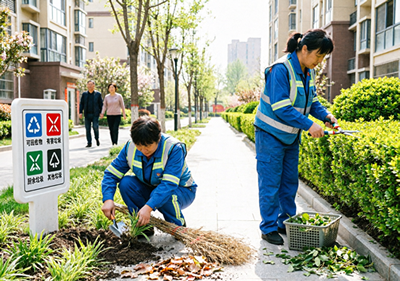 绿化保洁员的四季变奏曲：让家园每天都像新的一样