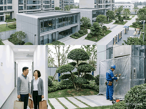 焕新行动！合能十里锦绣新物业入驻，小区迎来&ldquo;蝶变&rdquo;